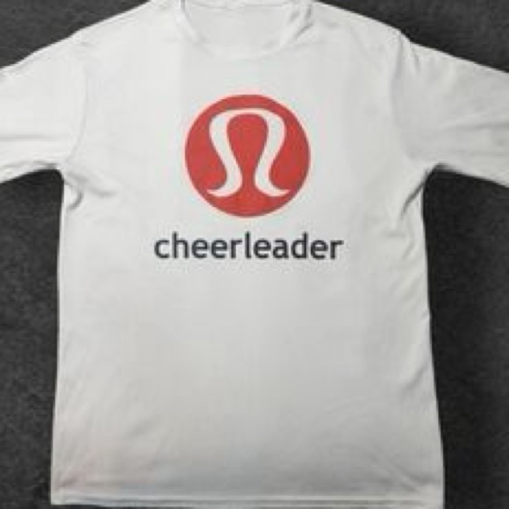 lululemon athletica White and Red Tee